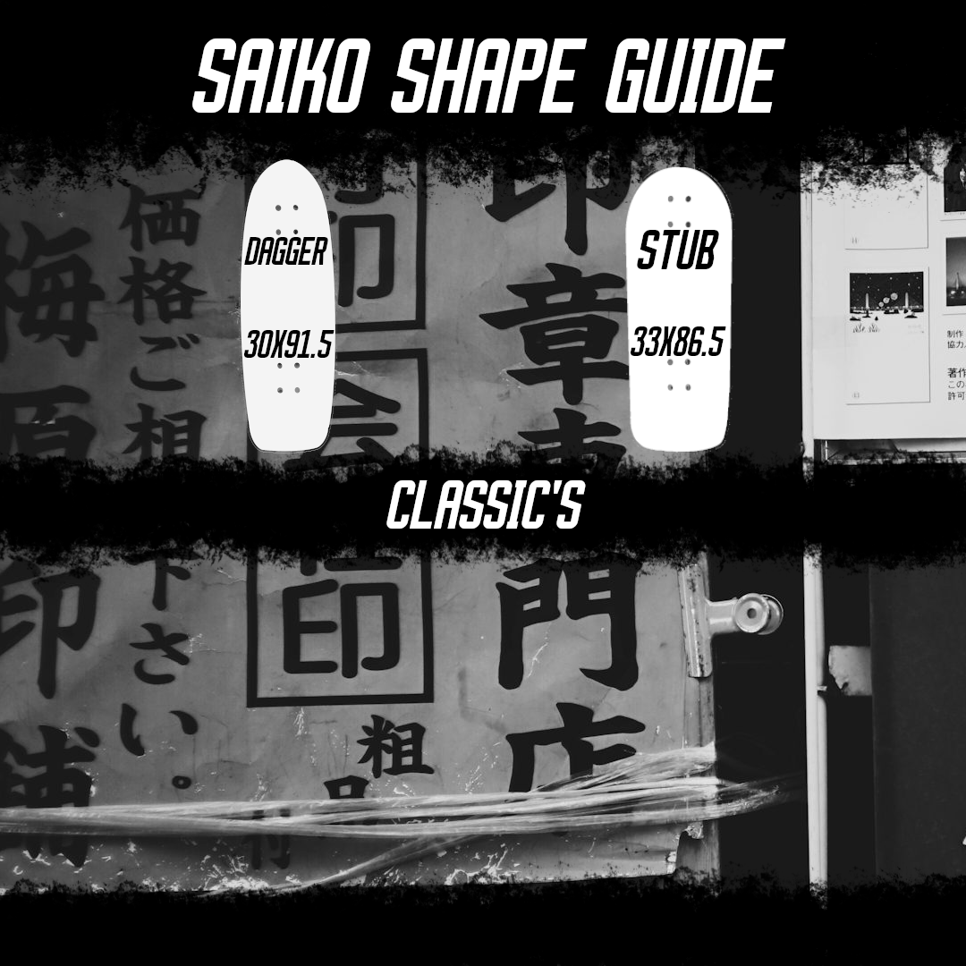 Saiko Dagger (Wht/Blk)