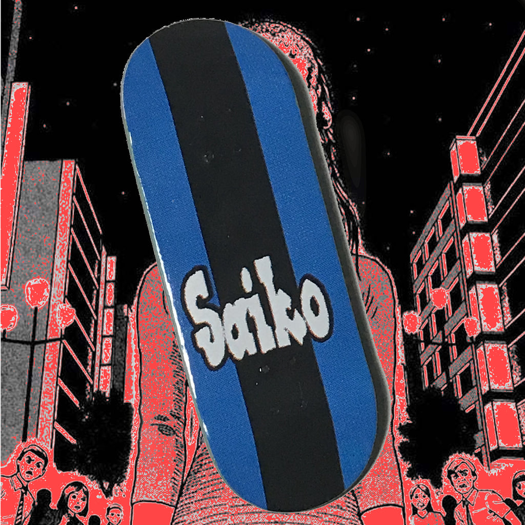 Saiko Striped Graphic (Blue)
