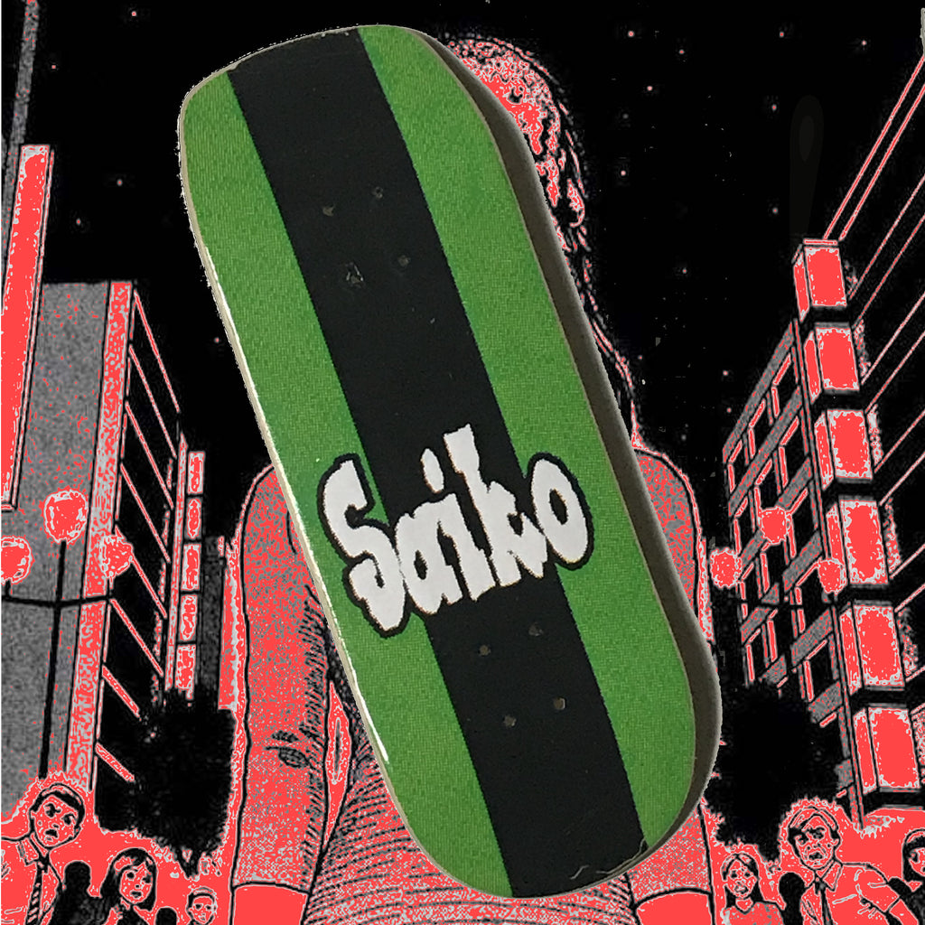 Saiko Striped Graphic (Green)